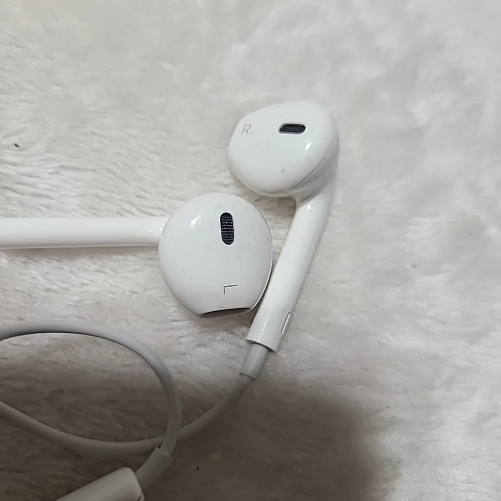 Genuine Apple - EarPods with Lightning Connector - White